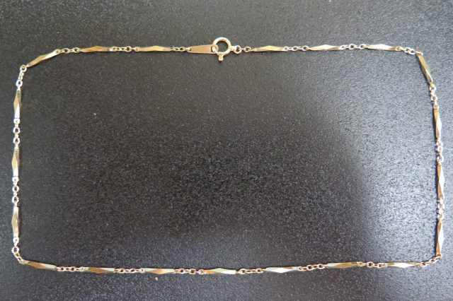 K18 キリコ ネックレス 42.5㎝ 9.2g 中古 /8251