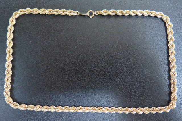 ネックレス 18KT/K18 ITALY 40㎝ 8.8g 中古